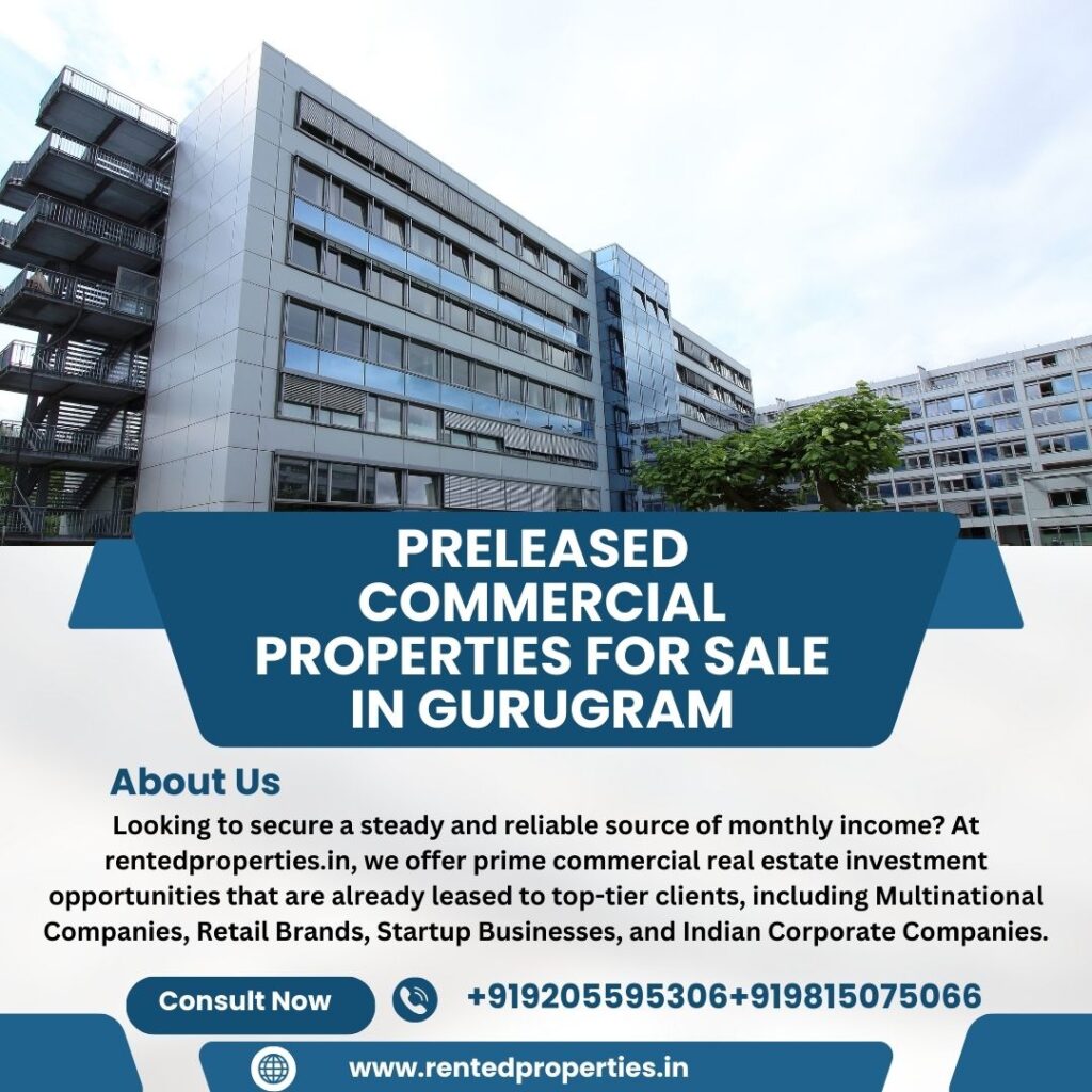 Pre Leased properties in Gurugram